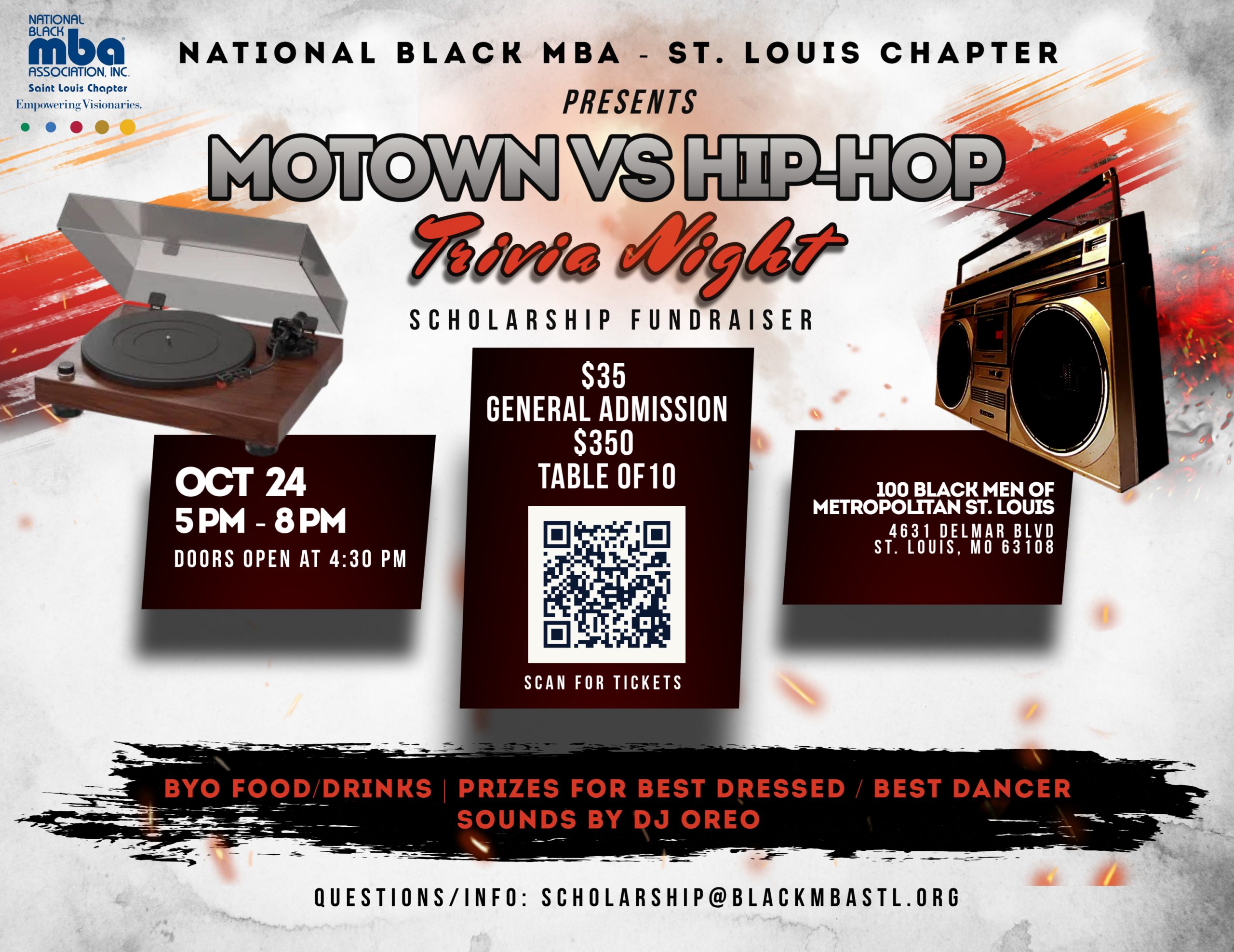 Scholarship Trivia Night – Motown vs. Hip Hop